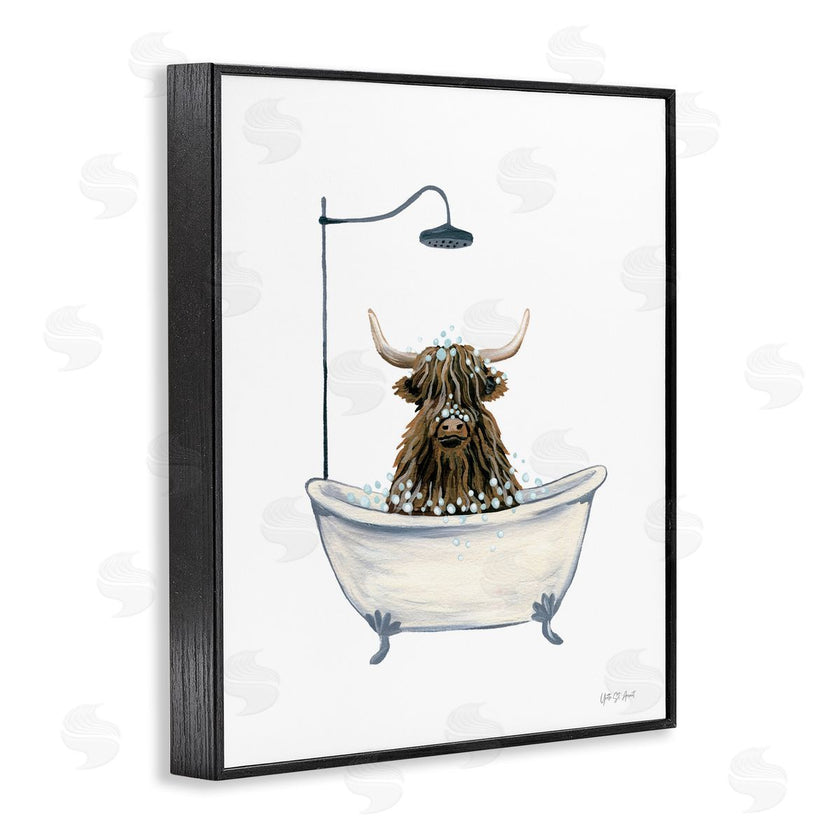 Yvette St. Amant | Highland Cow Bathtub
