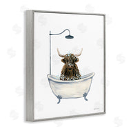 Yvette St. Amant | Highland Cow Bathtub