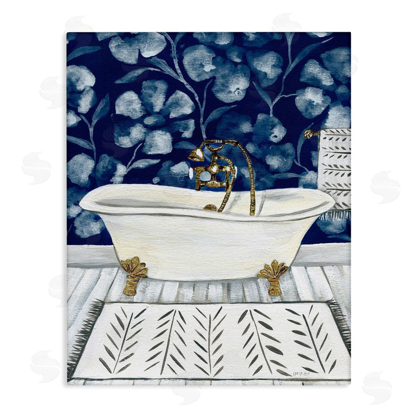 Yvette St. Amant | Bold Blue Bathtub