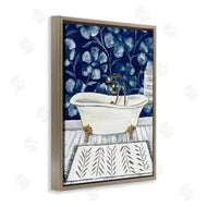 Yvette St. Amant | Bold Blue Bathtub