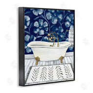 Yvette St. Amant | Bold Blue Bathtub