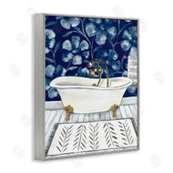 Yvette St. Amant | Bold Blue Bathtub