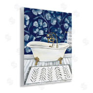 Yvette St. Amant | Bold Blue Bathtub