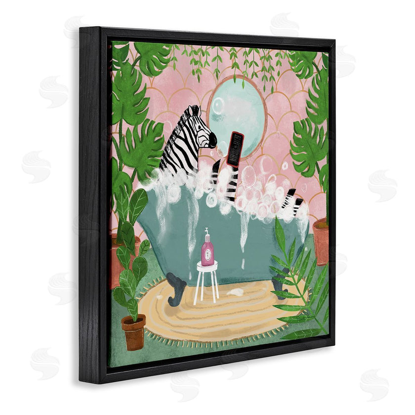 Farida Zaman | Zebra Fun Bath Time