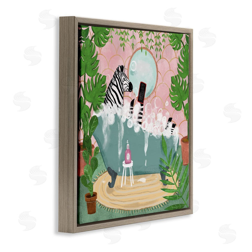 Farida Zaman | Zebra Fun Bath Time