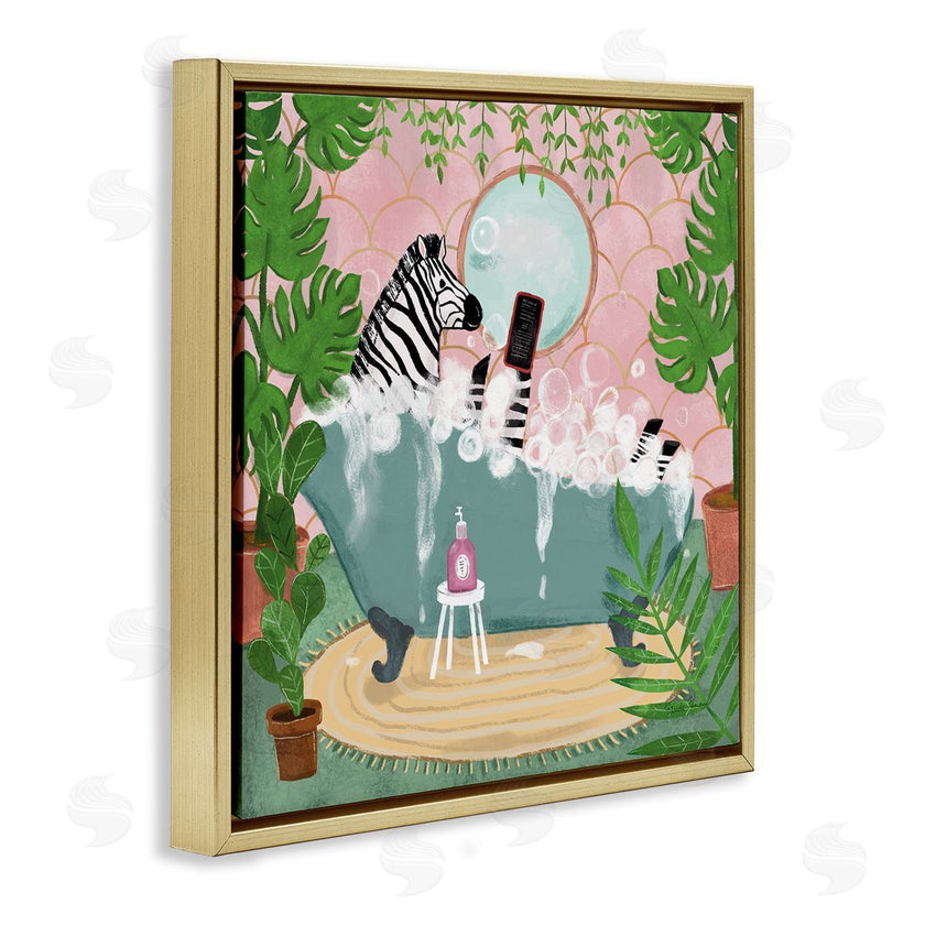 Farida Zaman | Zebra Fun Bath Time