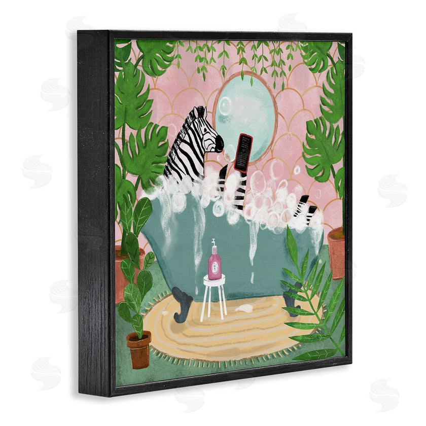 Farida Zaman | Zebra Fun Bath Time