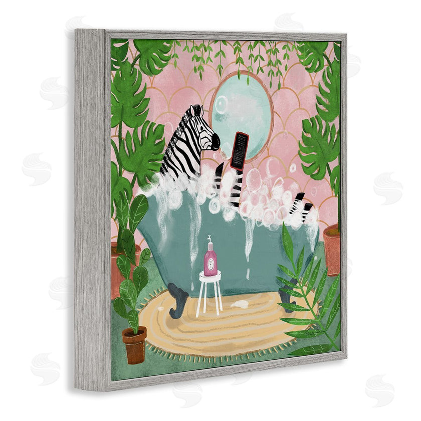 Farida Zaman | Zebra Fun Bath Time