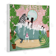Farida Zaman | Zebra Fun Bath Time