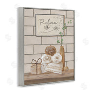 Pam Britton | Relax Bathroom Scene