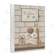 Pam Britton | Relax Bathroom Scene