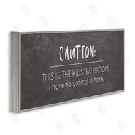 Lady Louise Designs | No Control Here Bathroom
