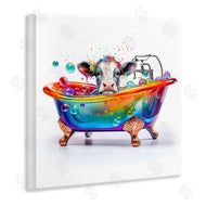 Mary Cunningham | Cow in Rainbow Bath