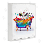 Mary Cunningham | Cow in Rainbow Bath