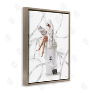 Ziwei Li | Spa Girl in Bathrobe
