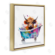 Mary Cunningham | Vivid Bath Time Cattle