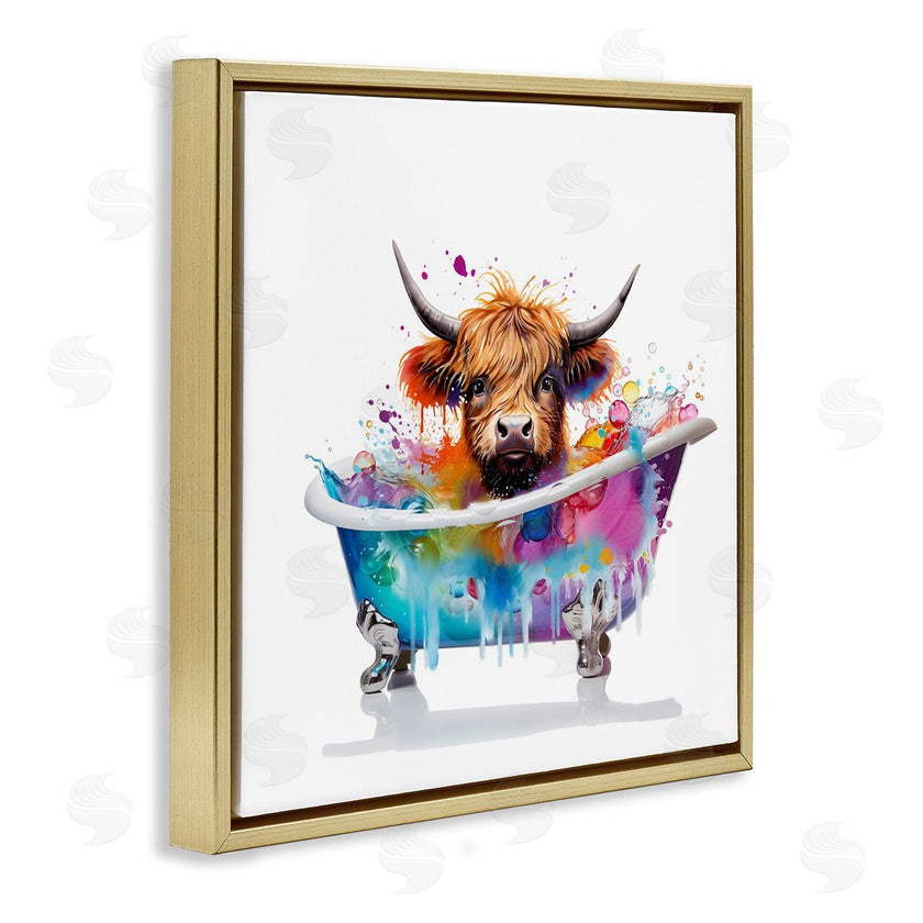 Mary Cunningham | Vivid Bath Time Cattle