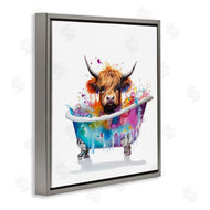 Mary Cunningham | Vivid Bath Time Cattle