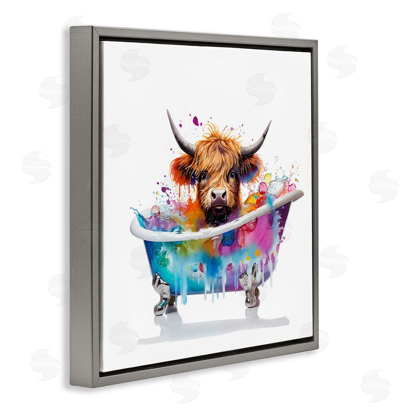 Mary Cunningham | Vivid Bath Time Cattle