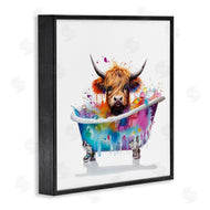 Mary Cunningham | Vivid Bath Time Cattle