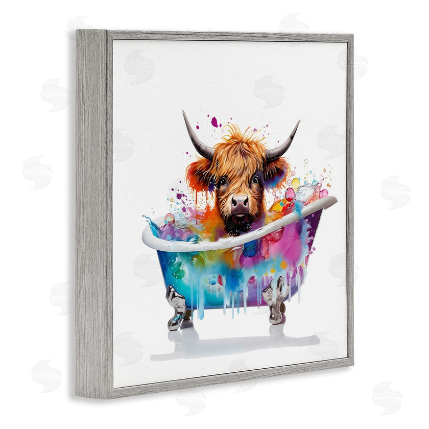 Mary Cunningham | Vivid Bath Time Cattle