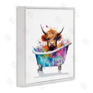 Mary Cunningham | Vivid Bath Time Cattle