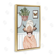 JJ Design House, LLC. | Highland Cow Bathrobe