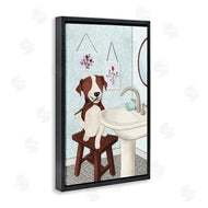 JJ Design House, LLC. | Dog Brushing Teeth