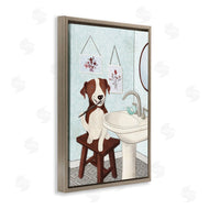 JJ Design House, LLC. | Dog Brushing Teeth