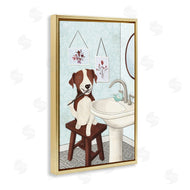 JJ Design House, LLC. | Dog Brushing Teeth