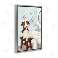 JJ Design House, LLC. | Dog Brushing Teeth