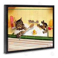 Lund Roeser | Cat Bathing in Tub