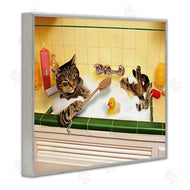 Lund Roeser | Cat Bathing in Tub