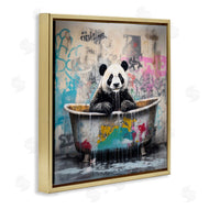 Lazar Studio | Graffiti Bathing Panda