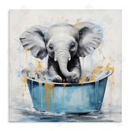 Lazar Studio | Bathing Baby Elephant