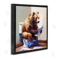 Leon Devenice | Bathtub Bear with Graffiti