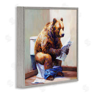 Leon Devenice | Bathtub Bear with Graffiti