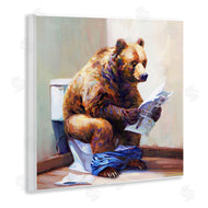 Leon Devenice | Bathtub Bear with Graffiti