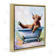 Leon Devenice | Splashing Baby Cow