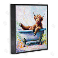 Leon Devenice | Splashing Baby Cow