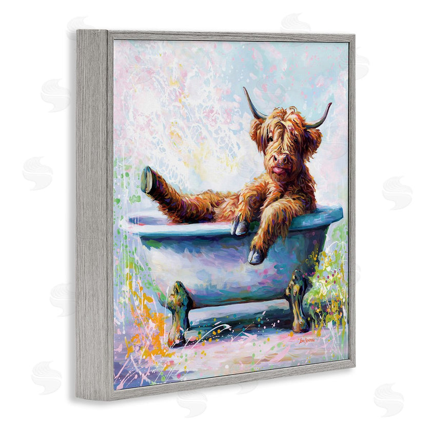 Leon Devenice | Splashing Baby Cow