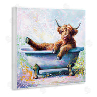 Leon Devenice | Splashing Baby Cow
