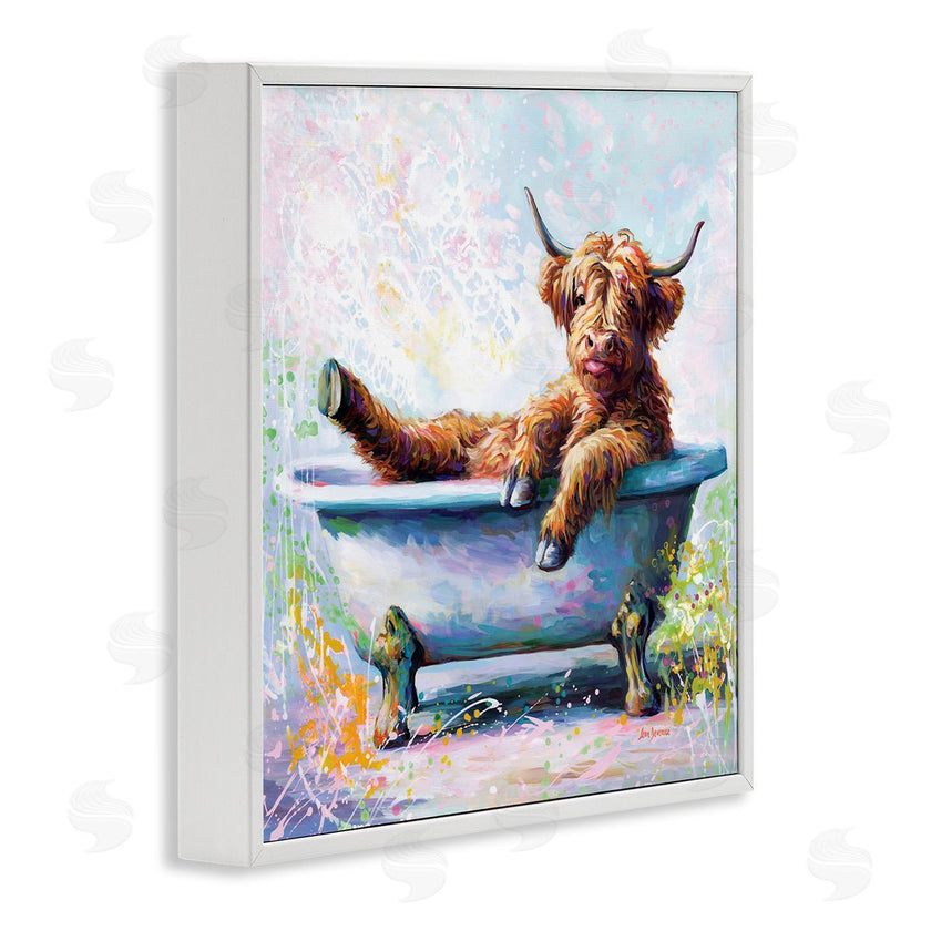 Leon Devenice | Splashing Baby Cow