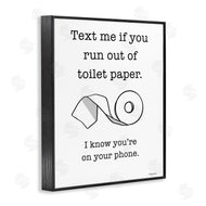 Molly Matin | Text Me for Toilet Paper