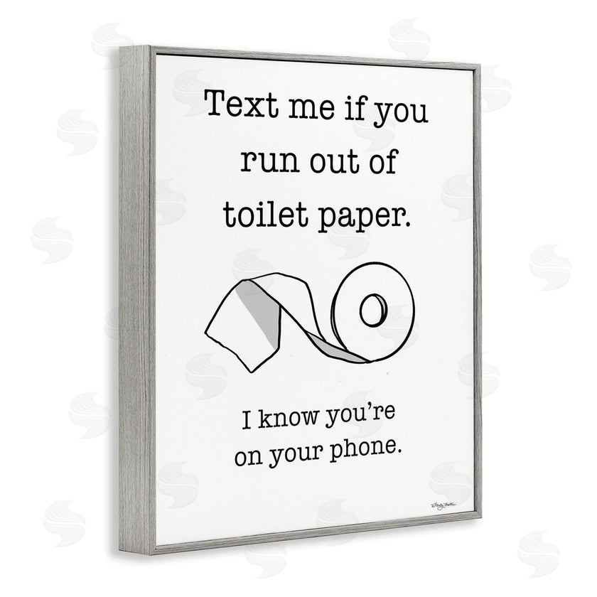 Molly Matin | Text Me for Toilet Paper