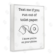 Molly Matin | Text Me for Toilet Paper