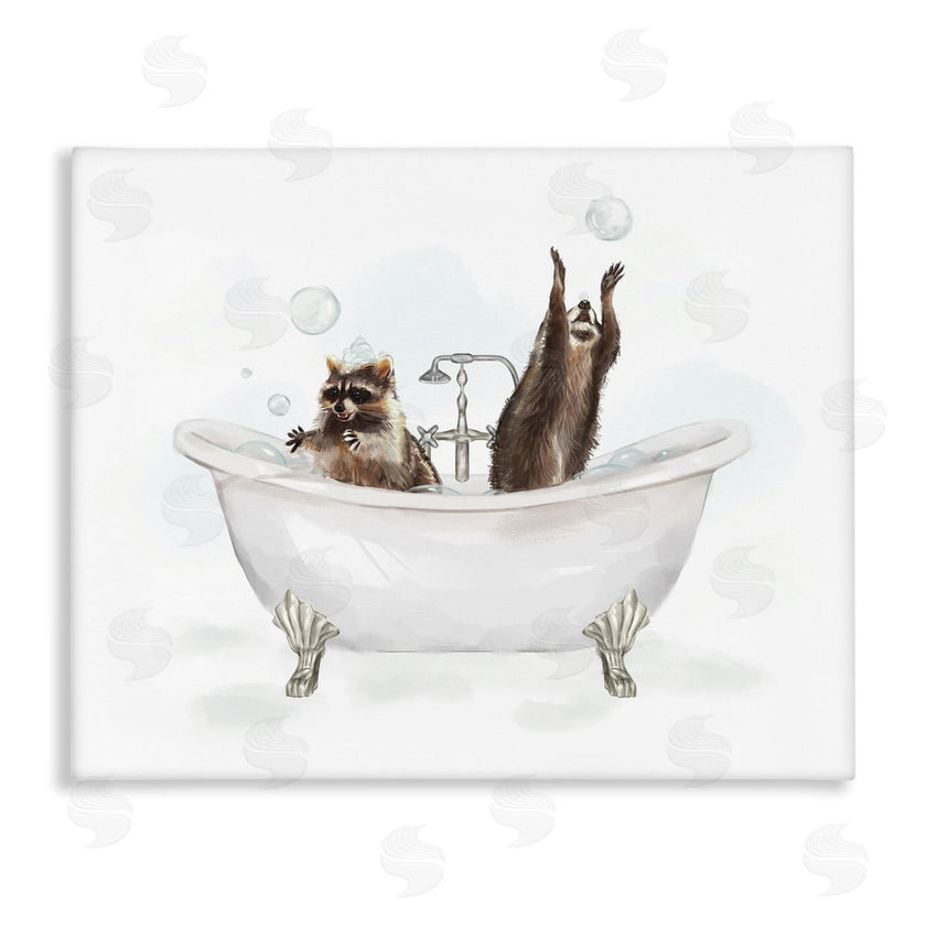 Ziwei Li | Raccoons Catching Bubbles