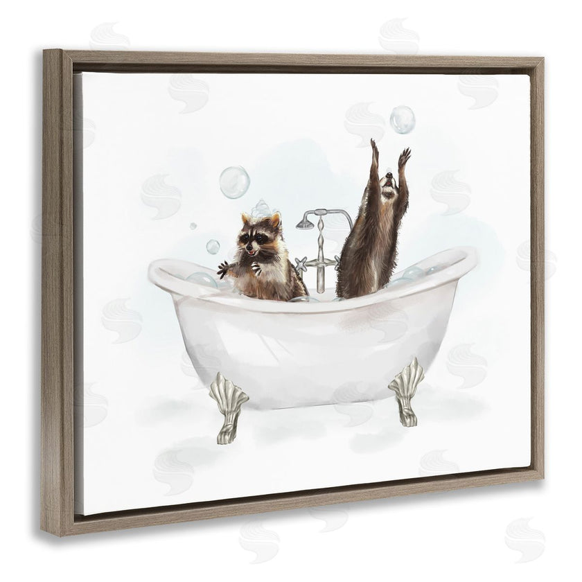 Ziwei Li | Raccoons Catching Bubbles