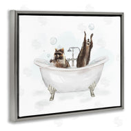 Ziwei Li | Raccoons Catching Bubbles