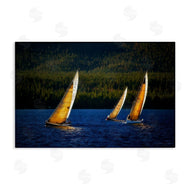 Dennis Frates | Floating Sailboat Trio